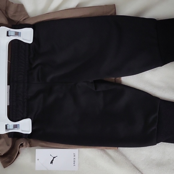 Puma Cream and Black Infant Set - Picture 2 of 4